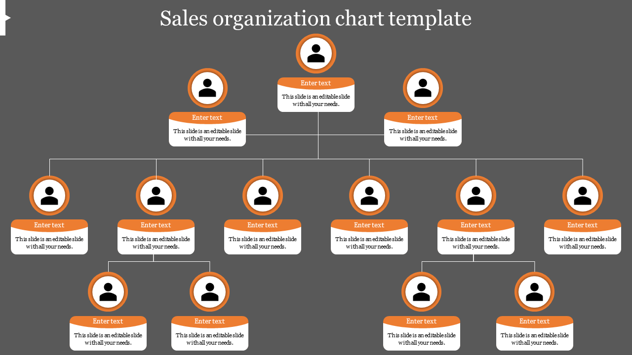 Free - Sales Organization Chart PPT Template and Google Slides